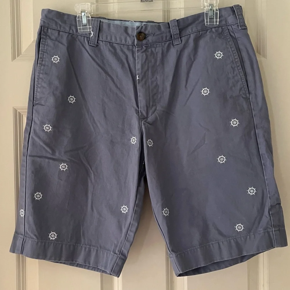 J. Crew nautical themed Rivington shorts size 33 Summer anchor Spring